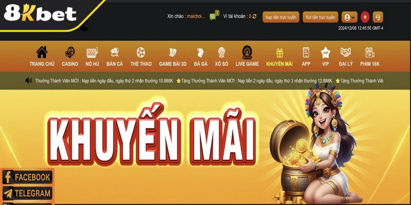 Khuyễn mãi nổ hũ ngày 3-5 7 hằng tháng tại 8kbet