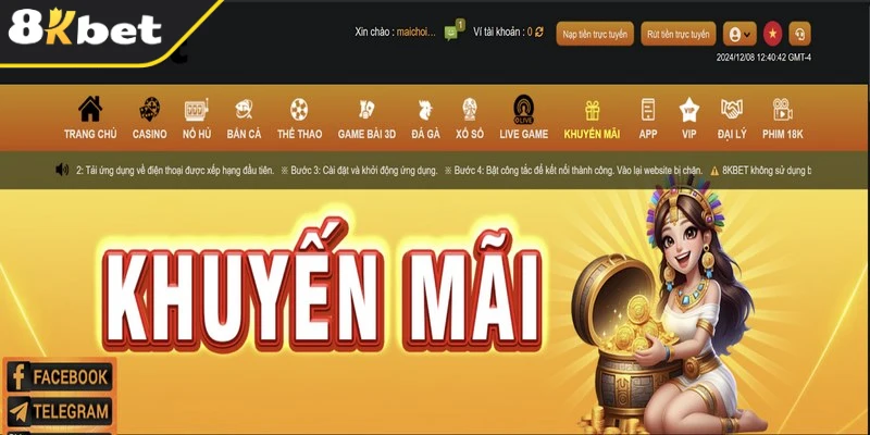 Khám phá khuyễn mãi xổ số 8KBET